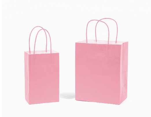 Amscan 5 Kraft Bag - New Pink